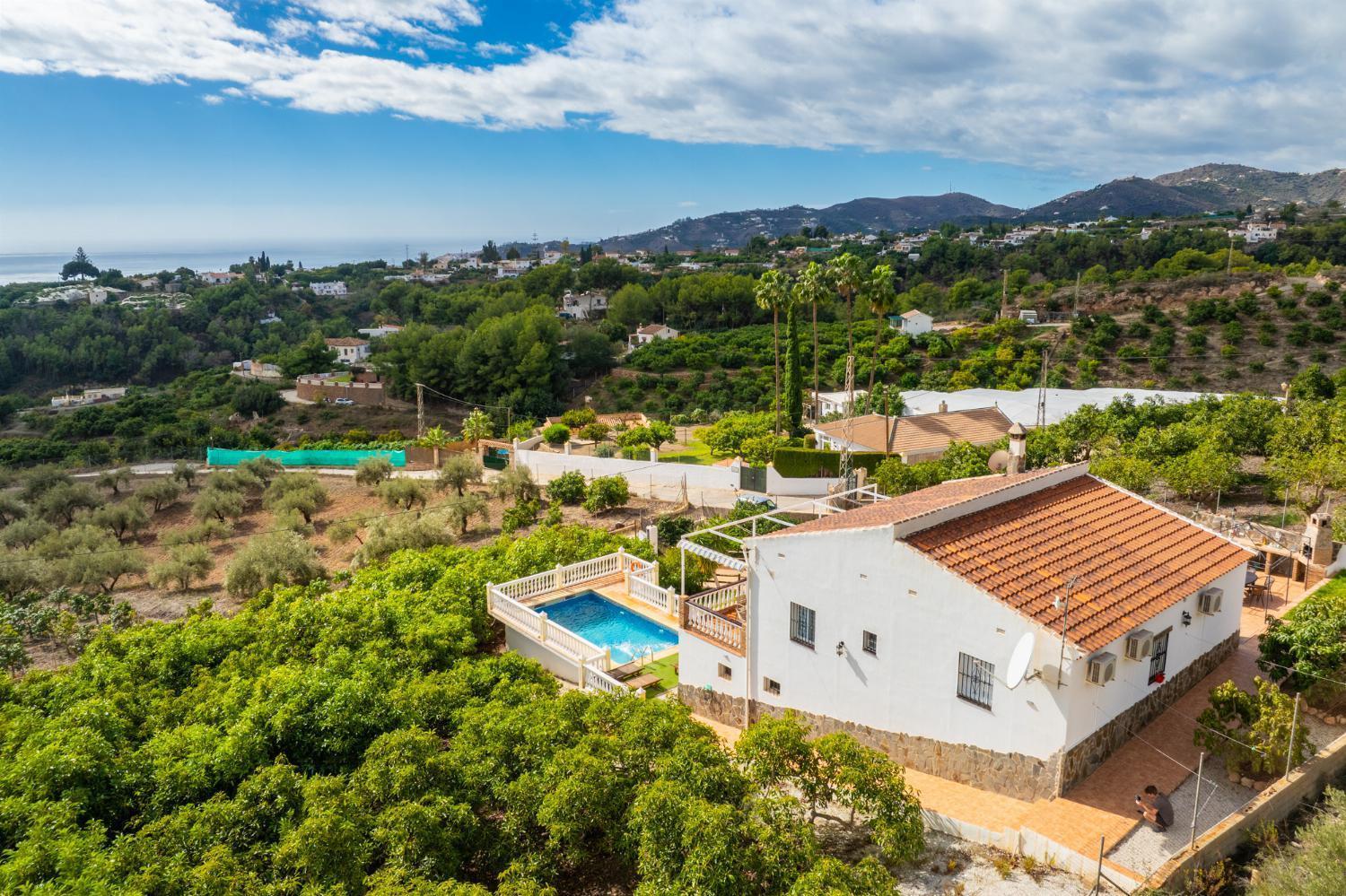 Villa Medina Paloma Frigiliana Extérieur photo
